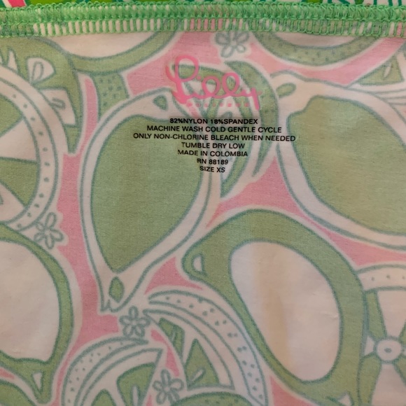 Vintage Lilly Pulitzer Mini Skirt/ Swim Cover-Up - Picture 6 of 8